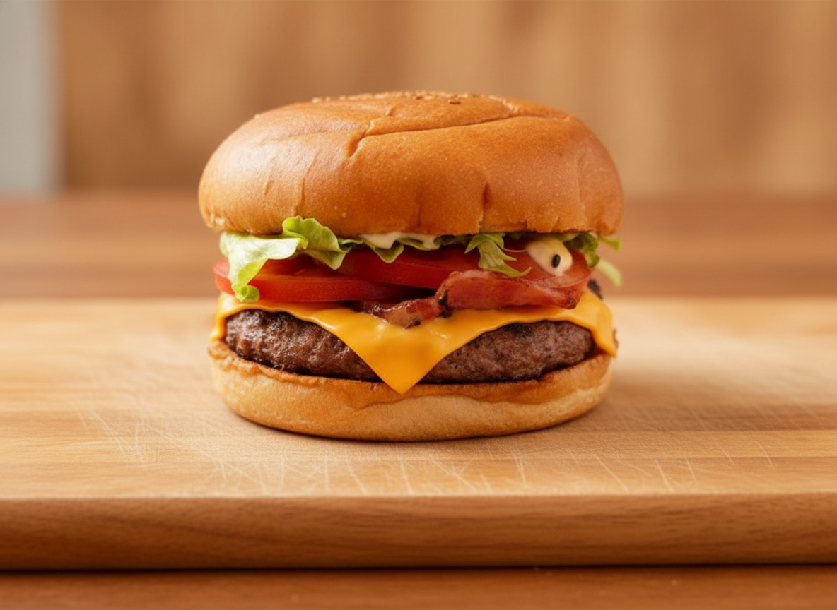 ベーコンチーズバーガー